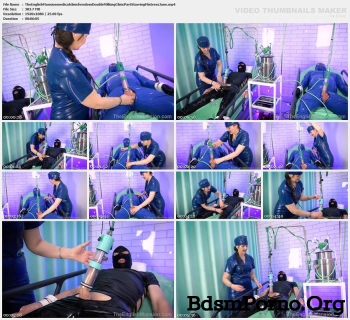 The English Mansion medical clinic femdom  Double Milking Clinic  Part . Starring Mistress Jane