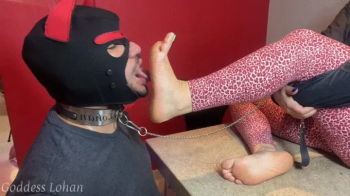Goddess Lohan - Smell My Foot Odor and Then Lick It with Your Filthy Tongue - PT3.webp