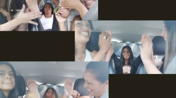 Full video tickling in the car Soles de Nino Emily and Daniela.webp