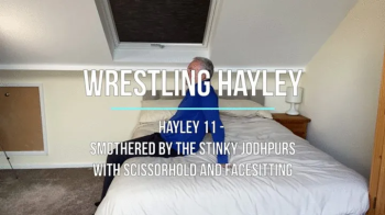 Hayley 11 - Smothered by the Stinky Jodhpurs with Scissorhold and Facesitting.webp