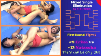 Fight 6 - 16 Person Elimination Tournament - Erika vs Natascha.webp