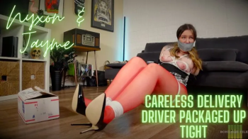 Nyxon & Jayme Careless Delivery Driver Tied Up Tight 720p MP4.webp