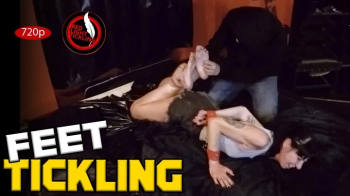 Tickling Endurance- MIA Hogtied and Tickled on the Bed! Extreme Foot Fetish Tickle Domination for Ticklish Sporty Girl,.webp