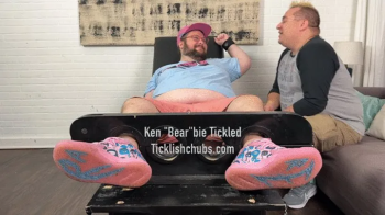 Tickling Ken -Bearbie- in Stocks.webp
