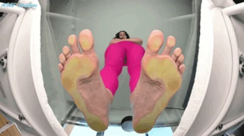 Being Tiny means you belong to a GIANT like her! MASSIVE GIANTESS FOOT CRUSH AND WORSHIP!- MOV.webp