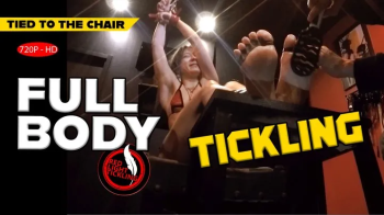 Intense Foot Torment for Helpless Ticklish Petite Girl- First Time for Shy Maya Tied up to the Tickling Chair! - Foot ti.webp