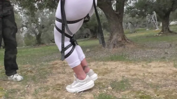 Zoey Ziptie 72h Extreme Challenge - Chapter 18 - Morning Bondage Walk & Outdoor Training with Maya - Part 2 mp4 SD.webp