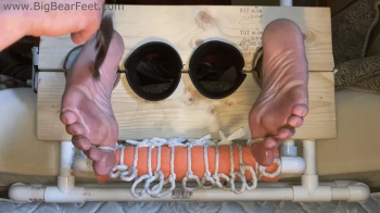 Oily Itching Feet II - dirty feet punished with oil, itching powder and tickling.webp