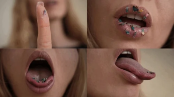 A TINY PARTY IN A GIANTESS'S MOUTH.webp