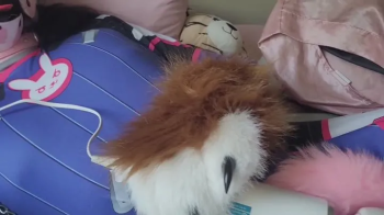 SubbyPuppy x Dva cuddling with the wand!.webp