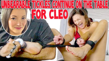UNBEARABLE TICKLES CONTINUE ON THE TABLE FOR CLEO - HD WMV.webp