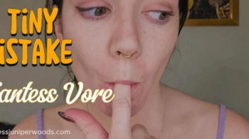 A TINY MISTAKE- (Giantess Vore).webp