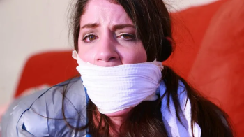 Arielle is an ANGRY, Toe-tally Mummified, Sock gagged & Frustrated as Fuck Fuming Mad Babysitter! -RE ENCODE 2025- -NEW.webp