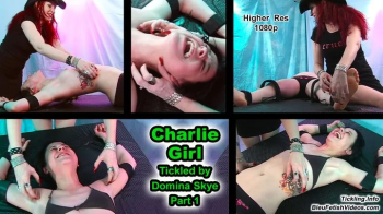 Pt 1 Charlie Girl Tickled by Domina Skye! Hot girl crying and begging for Domina Skye to stop tickling her Armpits, Brea.webp
