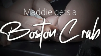 Maddie gets the Boston Crab.webp