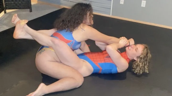Spiderwoman VS Captain Americana- The Battle for Mary Jane.webp