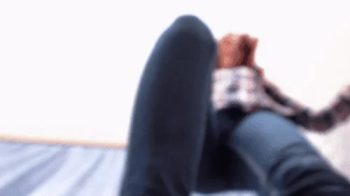 Camera films crazy clothed ginger`s ass and shoes, fc096h 720p.webp