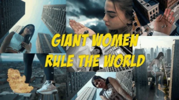 Giant Woman Rule The World - 4k.webp