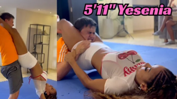 5'11- Yesenia's Long Legs Subdue David by Squeezing him tight with her rock hard thighs.webp