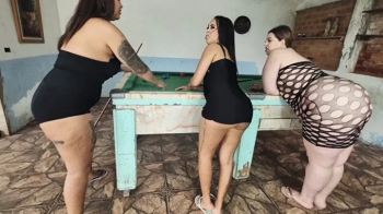 Super triple fart on our losing slave at billiards!! By Britney Hunter, Bella Cruel, Babi Ventura and Monique.webp