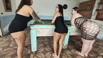 Super triple fart on our losing slave at billiards!! By Britney Hunter, Bella Cruel, Babi Ventura and Monique part 1.webp