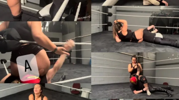 I-masculine Skinny male destroyed by giantess wrestler.webp