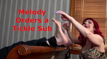 Melody Minx Orders a Tickle Sub - Antickl Male Tickling Bondage With Foot Tickling 1080.webp