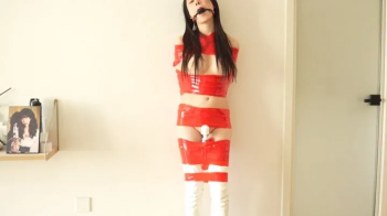 She was wearing a ballgag, her body was bondage up with tape-Highlights.webp