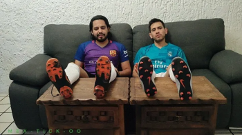 Soccer Fans Jose & Lem Lost Their Bets On The Local Soccer Match. Because Of That The Two Best Players Ricky & Andy Rece.webp