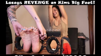 Laceys REVENGE on Kims Big Feet!.webp