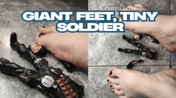 Molly Giantess destroys little soldier.webp
