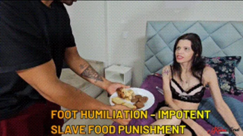 FOOT HUMILIATION - IMPOTENT SLAVE FOOD PUNISHMENT - MISTRESS KARINA CRUEL - FULL VERSION - NEW JANUARY 2026.webp