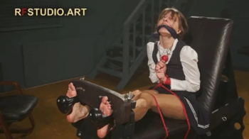 Anfisa - Nylon and Barefoot Tickling in Stocks (UHD 4K MP4).webp