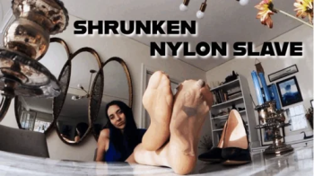 Shrunken Nylon Slave- You want to be my tiny- Watch me dominate my shrunken pantyhose slave - 4K MP4.webp