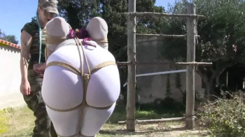 Maya Homerton - Level 2 Intense Bondage Walk Training in the Spanish Sun - Full Clip mp4 HD.webp