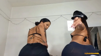 Two hot policewomen who have fun farting - part 2.webp
