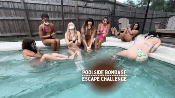Poolside Bondage Escape Challenge Feat Aria Nicole, Teeny Nene, Mia Hope, Mya Pleasure, Nathalia, Tyler Lynn, and Misty.webp
