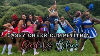 Fart University- Gassy Cheer Competition - Red Vs Blue.webp
