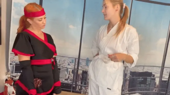 Ninja SUNNIE SOLIEL victorious TICKLES Karate Master - VIKA RUSLANOVA HIDEF MOV.webp