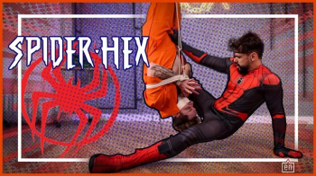 Spider-Hex traps and punishes the villain Tonny Tape (720p ENG-sub) Gay Bondage - Bondage Male - Rope Bondage - Tape Gag.webp