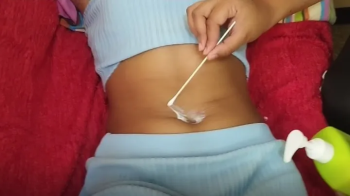 Karla's tickly belly button.webp