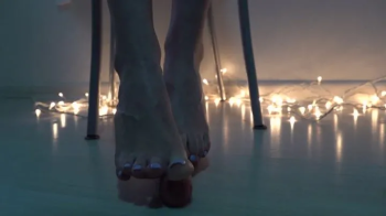 Feet play with dildo.webp