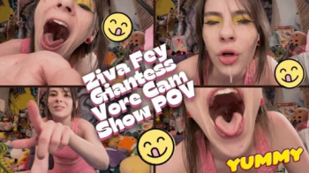 4K Ziva Fey Giantess Vore Cam Show POV.webp