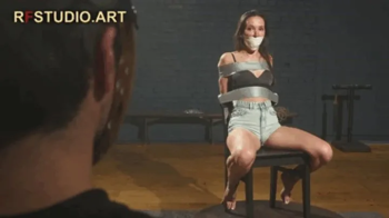 Sebastyana – Bound to Chair, Sock Gagged and Sealed with Microfoam Tape (UHD 4K MP4).webp