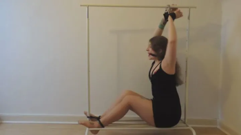 0035 - Beautiful broad chained, cuffed and gagged in abandoned penthouse flat!.webp