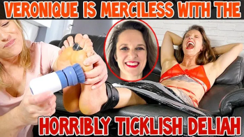 VERONIQUE IS MERCILESS WITH THE HORRIBLY TICKLISH DELIAH - HD WMV.webp