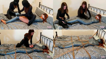 Girl Mummified and Restrained by 2 Burglars (Bondage Kitties Classics) - Spanish (sub-English), MP4, FULLHD 1080.webp