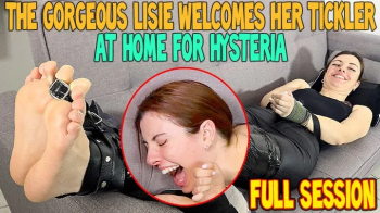 THE GORGEOUS LISIE WELCOMES HER TICKLER AT HOME FOR HYSTERIA - FULL SESSION - FULL HD MP4.webp