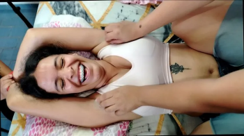 Held Down Hysteria- Tall Ticklish Leonela’s turn!.webp