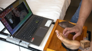 Sarah has sensitive feet.webp